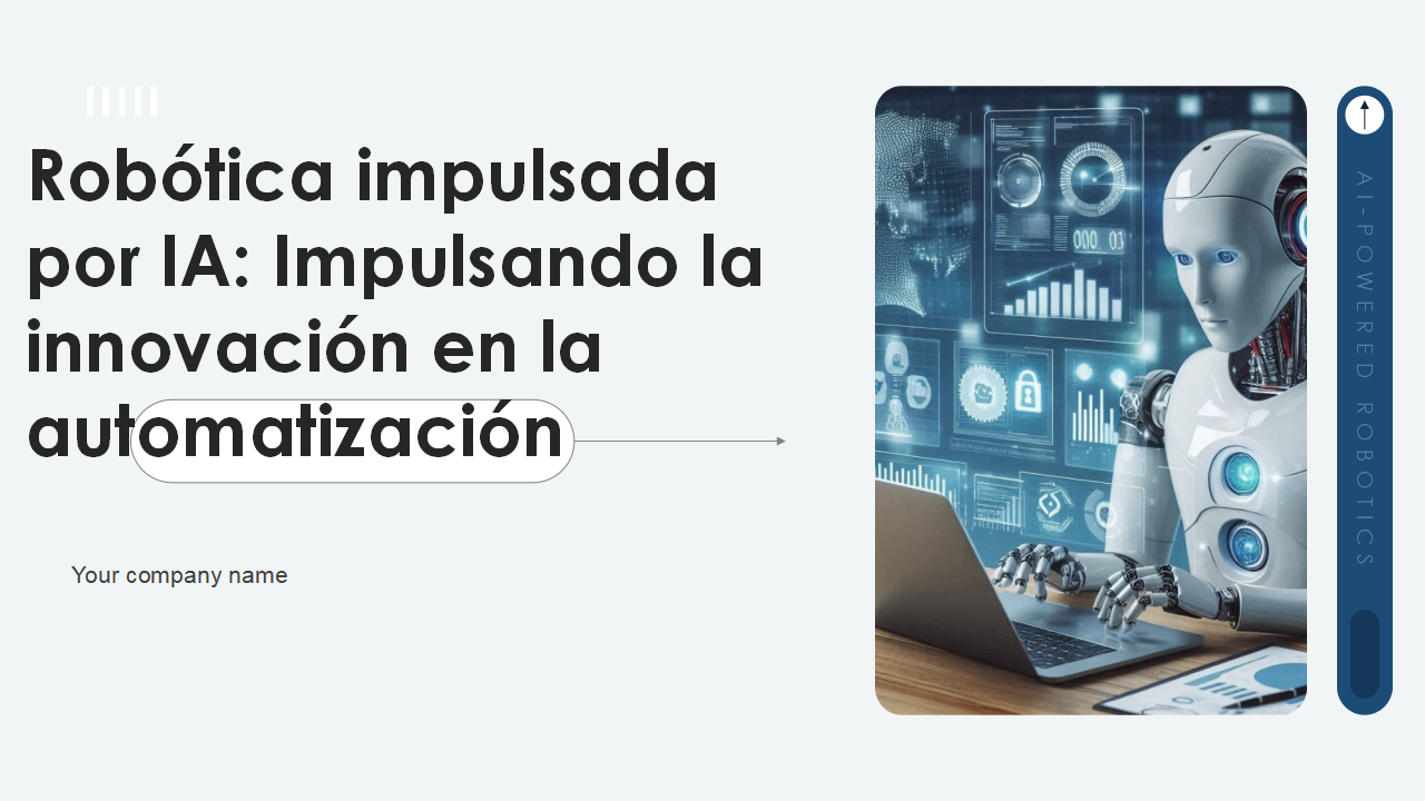 Robotica impulsada por IA Impulsando la innovacion en la automatizacion