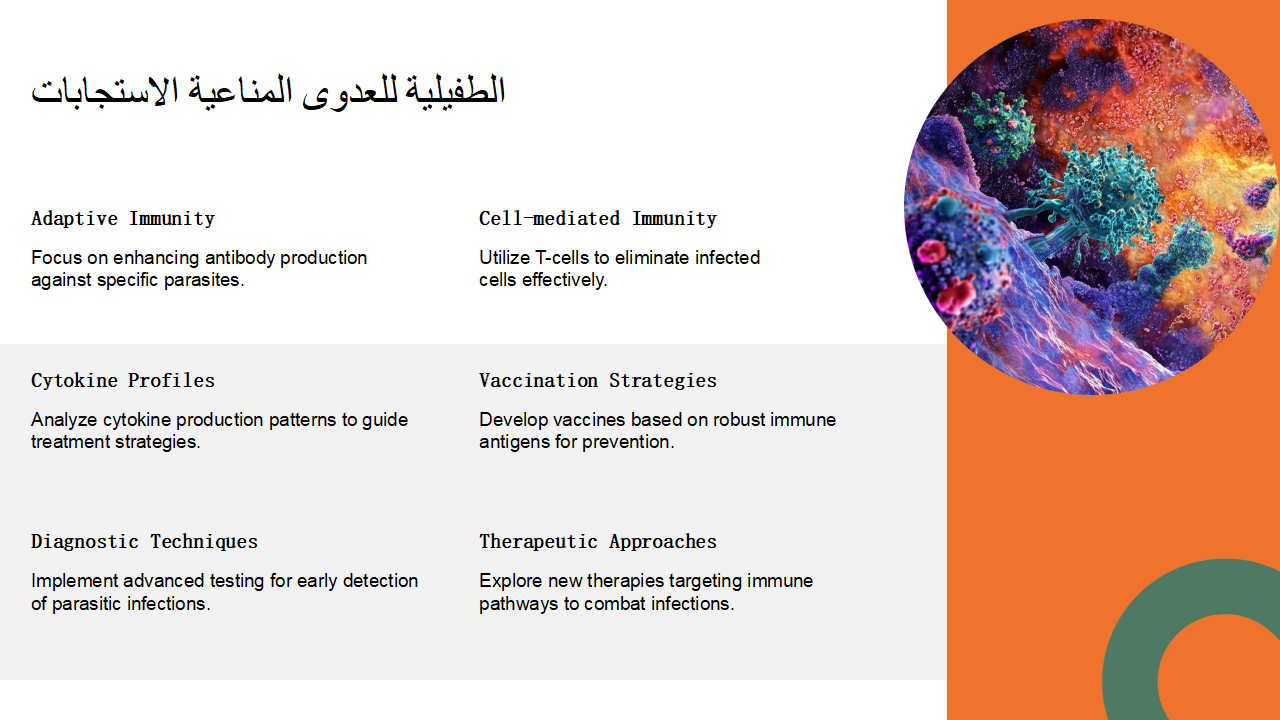 الاستجابات المناعية للعدوى الطفيلية