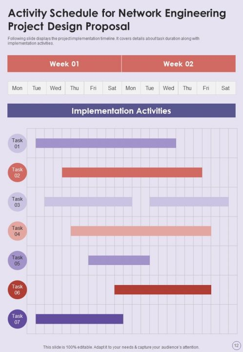 Activity Schedule