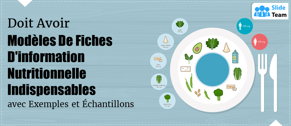 Modèles de fiches d'information nutritionnelle indispensables avec exemples et échantillons