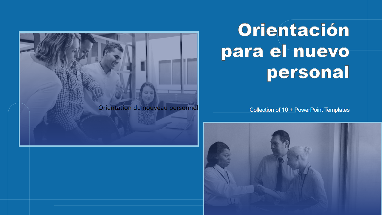 Orientacion para el nuevo personal Orientacion para el nuevo personal