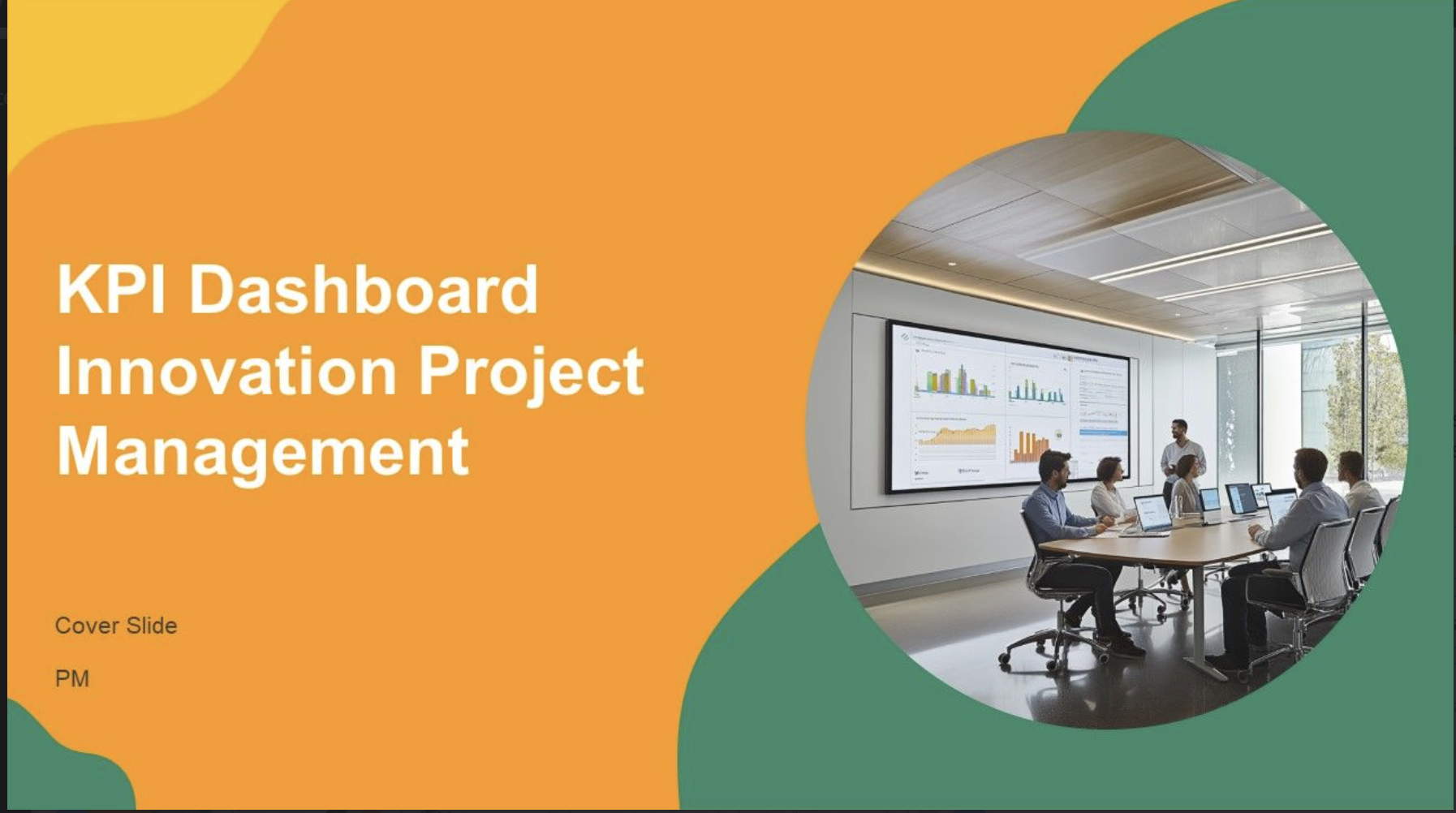 KPI Dashboard for Innovation Template KPI Innovation Dashboard Slide