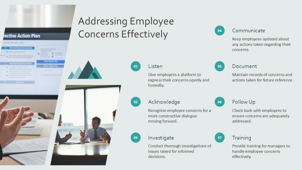 Addressing Employee Concerns Effectively