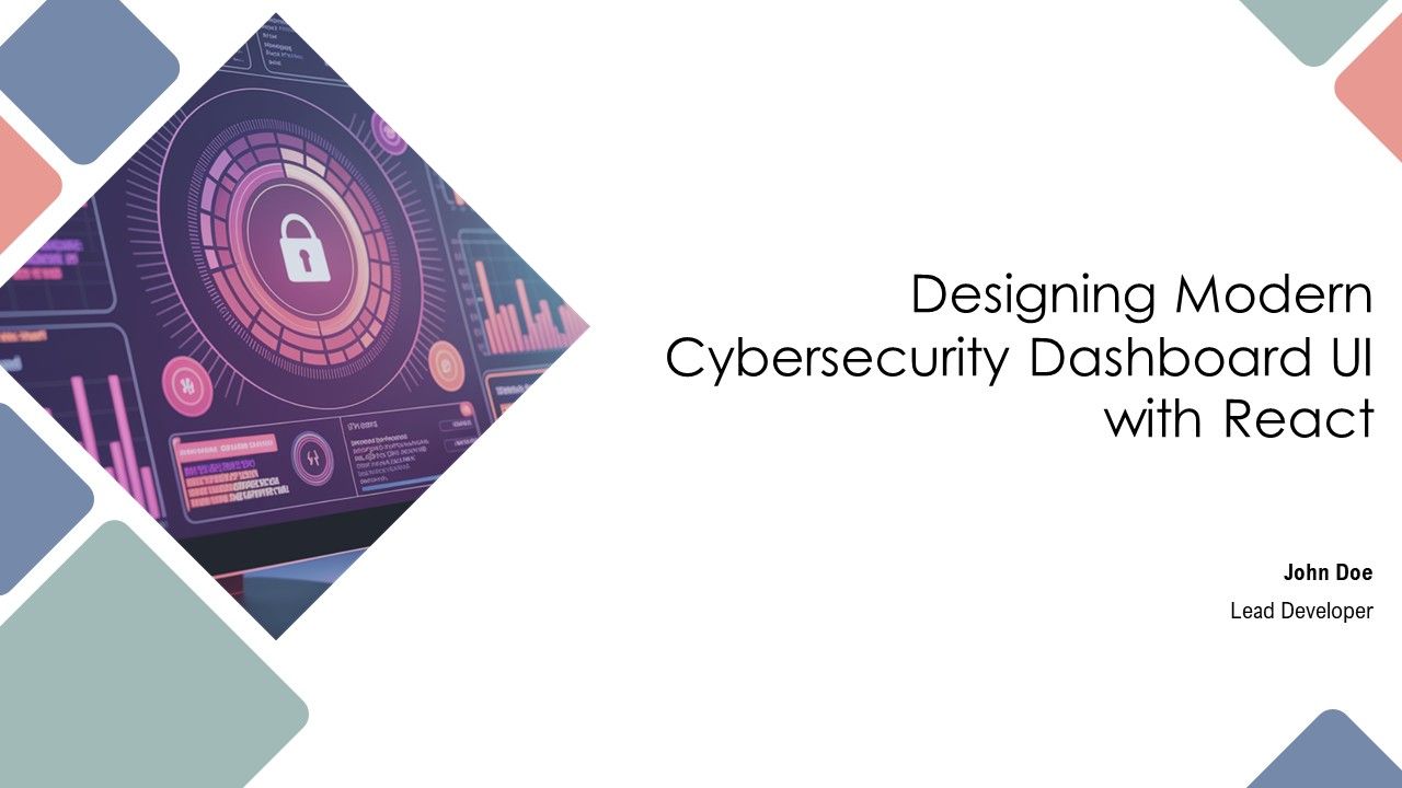 Designing Modern Cybersecurity Dashboard UI