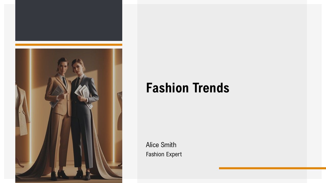 Fashion PPT