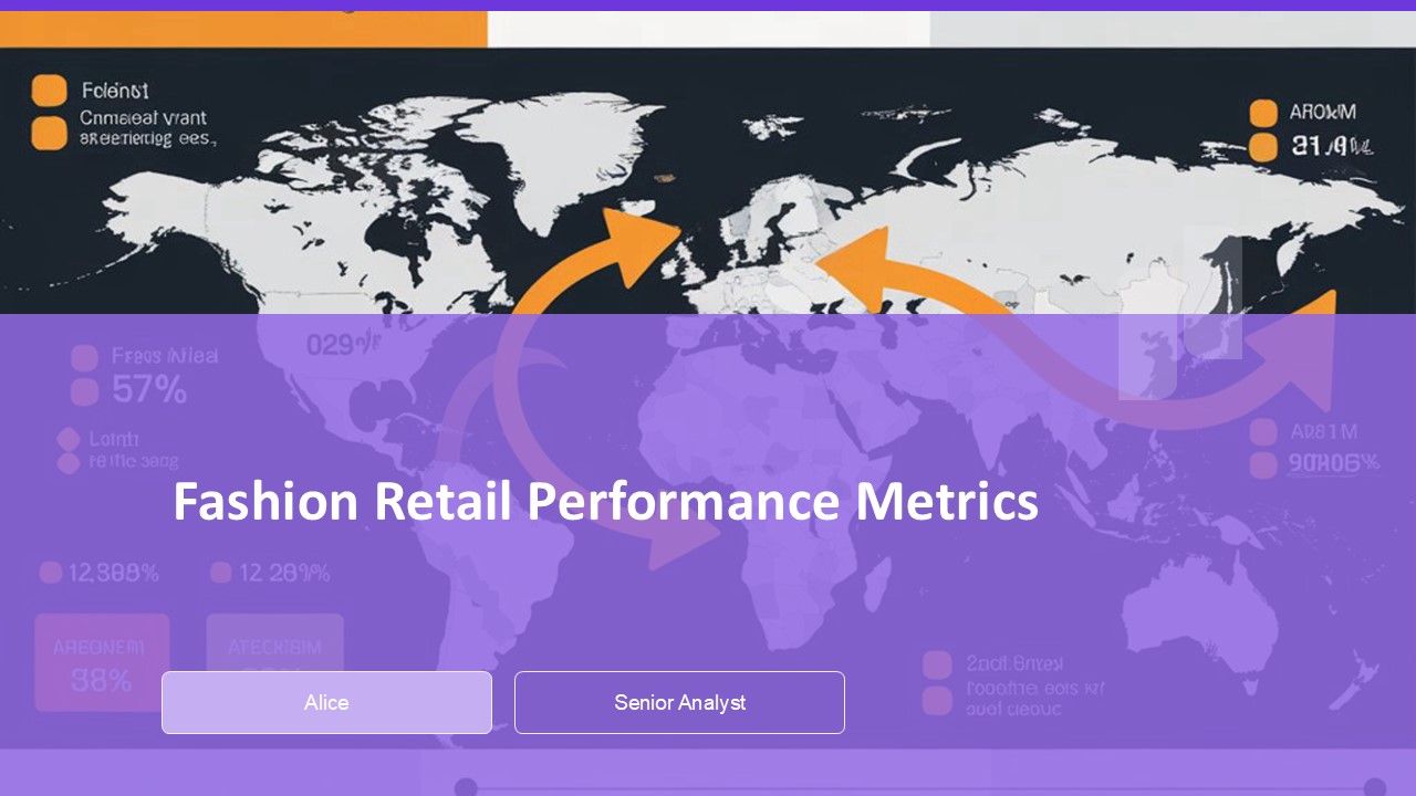Fashion Retail Performance Metrics PPT